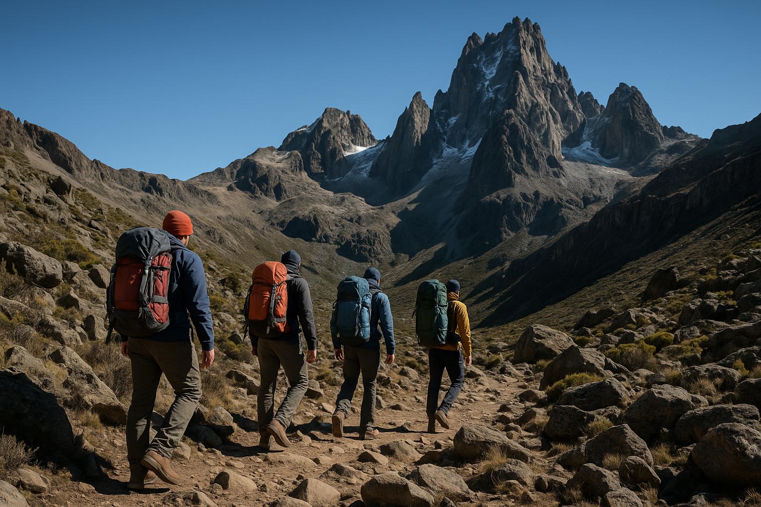 Aventura en Monte Kenia